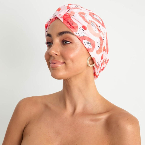 Louvelle turban shower cap sale