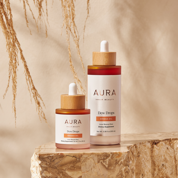 Aura Inner Beauty Dew Drops ~ Omega Oil 100ml