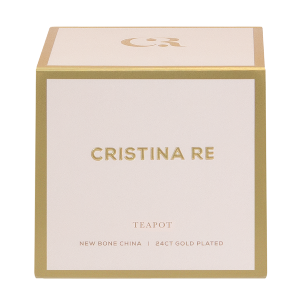 Cristina Re Celine Teapot ~ Luxe Ivory