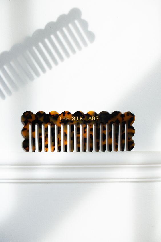 The Silk Labs Tortoise Shell Comb