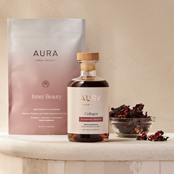 Aura Inner Beauty Marine Collagen ~ Wild-berry Hibiscus