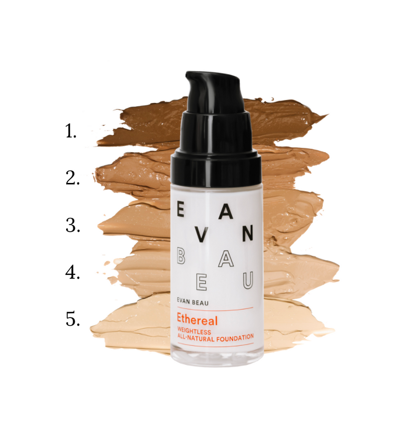 EVAN BEAU ETHEREAL ALL NATURAL FOUNDATION ~ 5.0