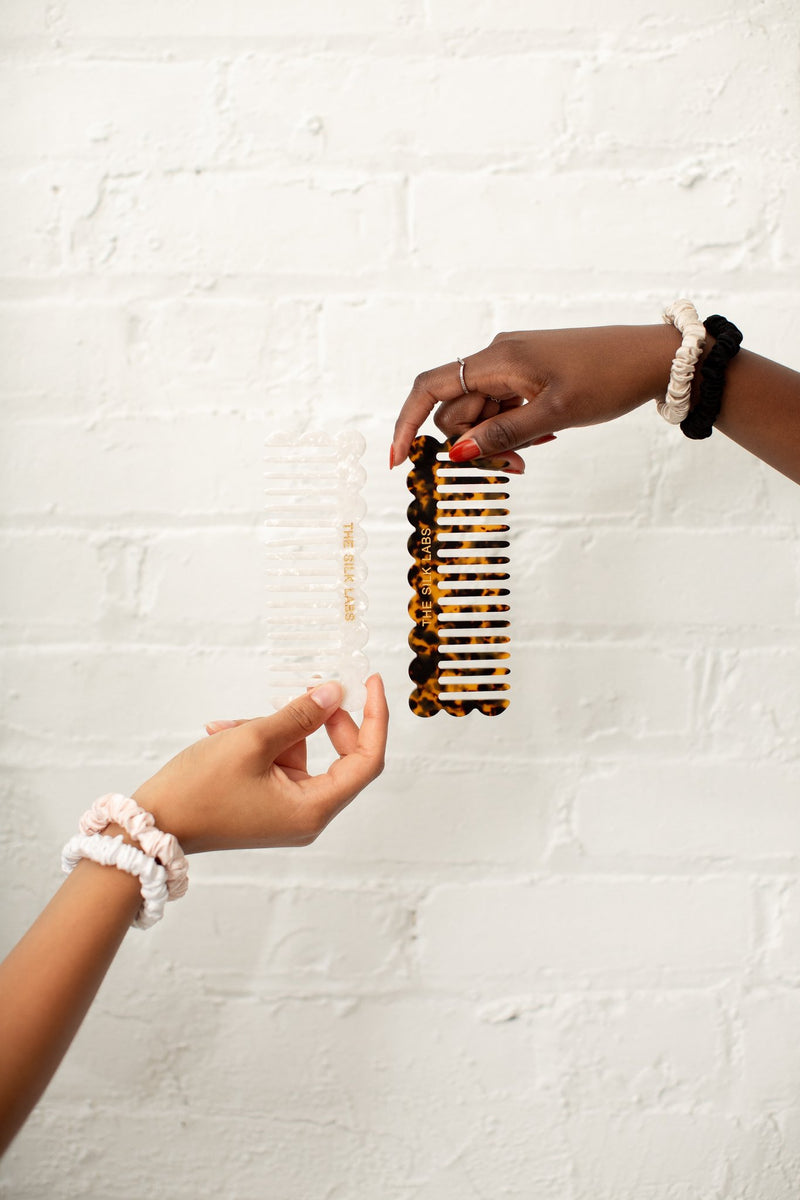 The Silk Labs Tortoise Shell Comb