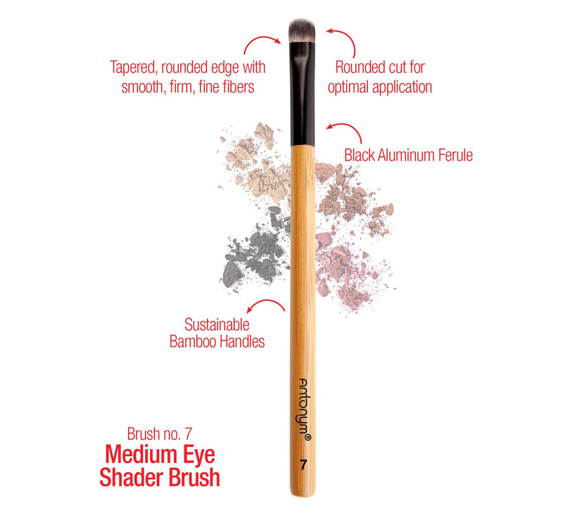 Antonym Cosmetics Vegan Medium Eye Shader Brush #7