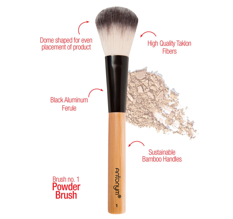 Antonym Cosmetics Vegan Powder Brush #1