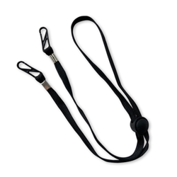 Happy Adjustable Lanyard Black